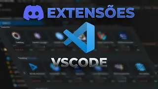 Melhores extensões para fazer bot com discord.js do VSCODE!