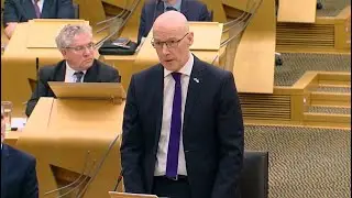 #Live: John Swinney faces FMQs after losing two votes at Holyrood #news #politics