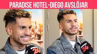 Därför drack Diego ingen alkohol i Paradise Hotel