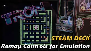 Steam Deck Quickie: Emulation Station Arcade TRON Control Remapping