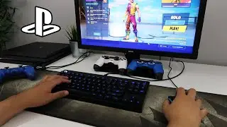 How to CONNECT KEYBOARD AND MOUSE TO PS4 (Fortnite) (EASY METHOD)