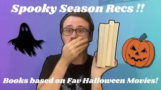 Spooky Season Book Recs based on your Favorite Halloween Movies