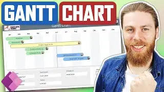 Gantt Chart Schritt für Schritt (+kostenloser Download) | Power Apps