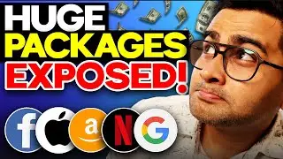 CTC v/s IN HAND SALARY | Huge Packages Explained🤔 GOOGLE, MICROSOFT, Facebook!