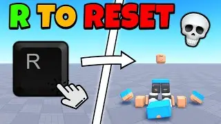 HOW TO MAKE A R TO RESET | Roblox Studio