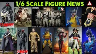 1/6 Scale Figure News. Hot Toys Hono, Harley Quinn, Tomie, Ghostbusters, Fury, Napoleon, Threezero