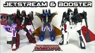 Maketoys MTRM-16 Jetstream (AKA Thrust) & MTRM-17 Booster (AKA Ramjet)