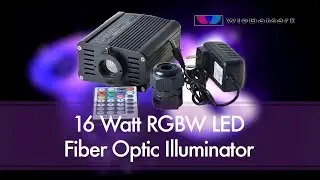 16 Watt RGBW LED Fiber Optic Illuminator - Wiedamark.com