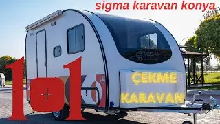 BİR +BİR ÇEKME KARAVAN SİGMA KARAVAN #çekmekaravan #fuar #karavan #konya