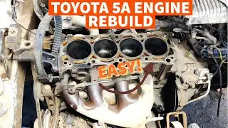 Incredible Unknown Facts About TOYOTA 5A ENGINE REBUILD