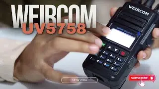 REVIEW WEIRCOM WR UV-5758 4 BAND | VHF, UHF, UHF LOW & RX AIR BAND + RADIO FM