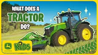 What Does a John Deere Tractor Do? 🚜 | John Deere Kids