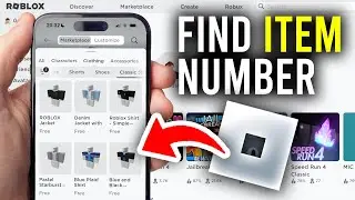 How To Find Item ID Number On Roblox Mobile - Full Guide