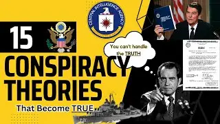 15 Shocking Conspiracy Theories That Were Actually True! Stay open minded in 2023! #facts