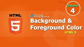 How To Change Text color In HTML - Foreground & Background Color In HTML Session 4 | Tutor Pratik