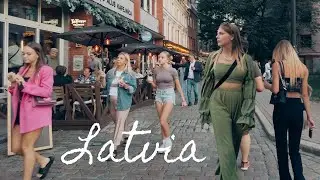 Riga Latvia Walking Tour 2024 4k  🇱🇻 Old Town Riga Festival, Tourist Attractions, Full Tour