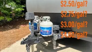 Cheapest propane for your camper..