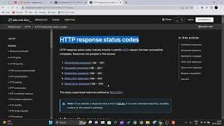 HTTP Protocols   Response codes