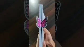 DIY Cute Bookmark 🦋 #shorts