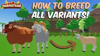 How To Breed All Sheep Variants! *EASY* Farmstead Roblox