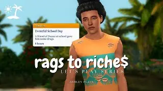 duane's eventful school day | the sims 4: rags to riches (EP 8)