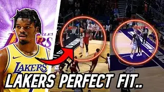 Lakers Drafting 6'10 RIM PROTECTOR Center with 17th Pick? | DaRon Holmes vs Kel'el Ware for Lakers!