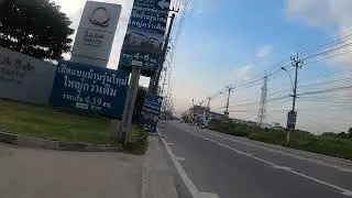 Quick walk in the suburbs of Bangkok Thailand