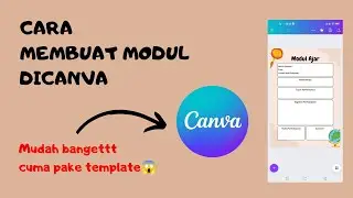 cara membuat modul ajar di canva