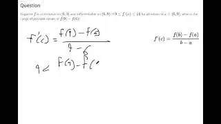 Use the Mean Value Theorem and its corollaries to solve problems