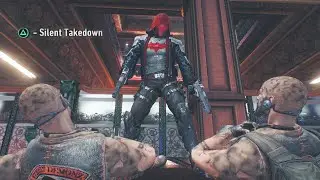 "Who needs stealth when you have guns" - Red hood probably
