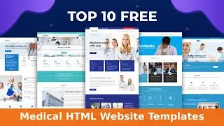 Top 10 Free Medical HTML Website Templates | Best Free Responsive Medical Templates | Wpshopmart