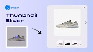 Responsive Product Thumbnail Slider Using | HTML | CSS & Swiper Js