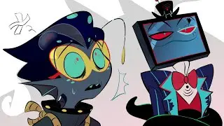 vox and baxter get kidnapped?! -  Hazbin Hotel comic dub