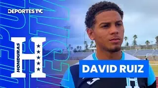 David Ruiz manda mensaje a quiénes creen que los rivales de Honduras son fáciles