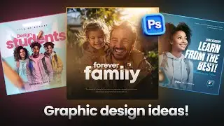 03 EPIC Graphic Design Ideas in Photoshop - Full Tutorial