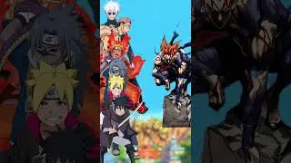 Garou vs Gojo, Sukuna, Naruto, & Sasuke, Boruto, Madara.