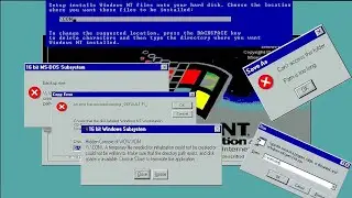 Installing Windows NT 4 in con folder