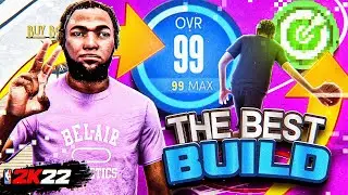 NEW BEST PLAYMAKING SHOT CREATOR BUILD IN NBA 2K22! BEST BUILD FOR DRIBBLING & SHOOTING