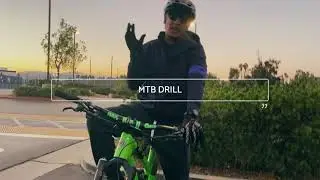 Mountain bike balance drills (Track Stand)