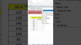 Excel interview question | Excel interview questions and answers | Excel | #shorts #interview