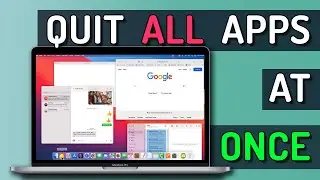 Quit All Apps on Mac at Once using a Key Combination