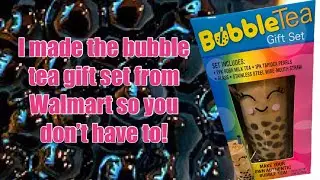 Walmart Bubble Tea Gift Set