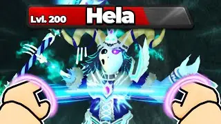 How To BEAT HELA SOLO Tier 5 Boss Raid In Dungeon Quest!