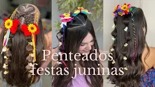 5 Penteados Incríveis para Arrasar nas Festas Juninas!