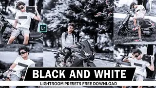 Lightroom Black And White Presets | Lightroom Mobile Presets DNG | Black Tone Presets | Free Presets