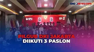 Resmi! KPU Nyatakan Pilgub DKI Jakarta Diikuti 3 Pasangan Calon