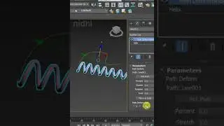 How to Use Path Deform Modifier in 3ds Max 