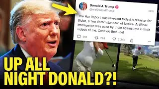 Trump THROWS LATE NIGHT TANTRUM as Momentum Shifts