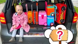 Five Kids A lot of suitcases Song Childrens Songs