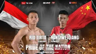 RIO TIRTO VS YANG WEIQIANG | FULL FIGHT ONE PRIDE MMA 79 KING SIZE NEW #4 BALI